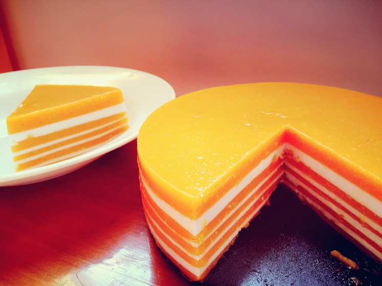 芒果椰汁千层糕