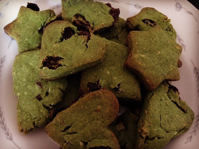 抹茶葡萄奶酥