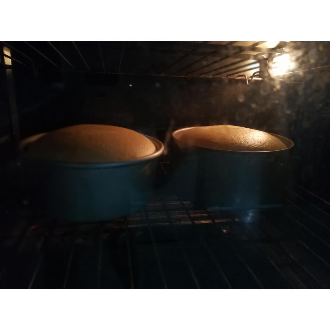 6寸原味戚风蛋糕