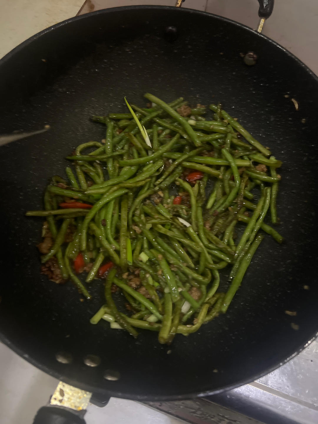 家庭版干煸豆角