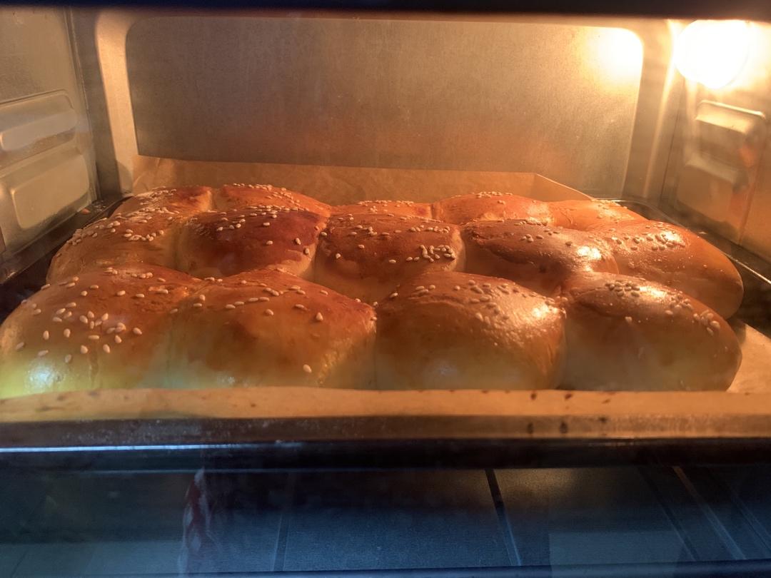 新手一发：奶香小面包