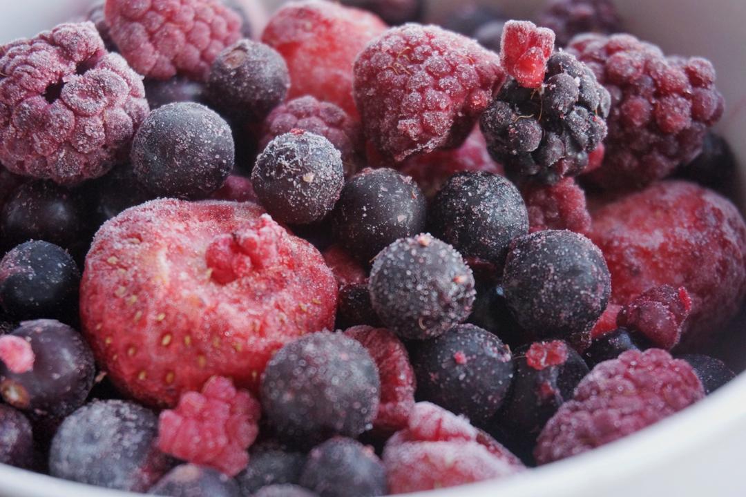 李啊喂做的冻蓝莓