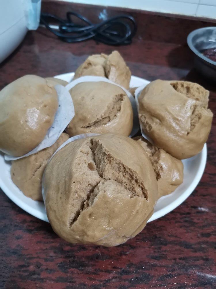红糖开花馒头