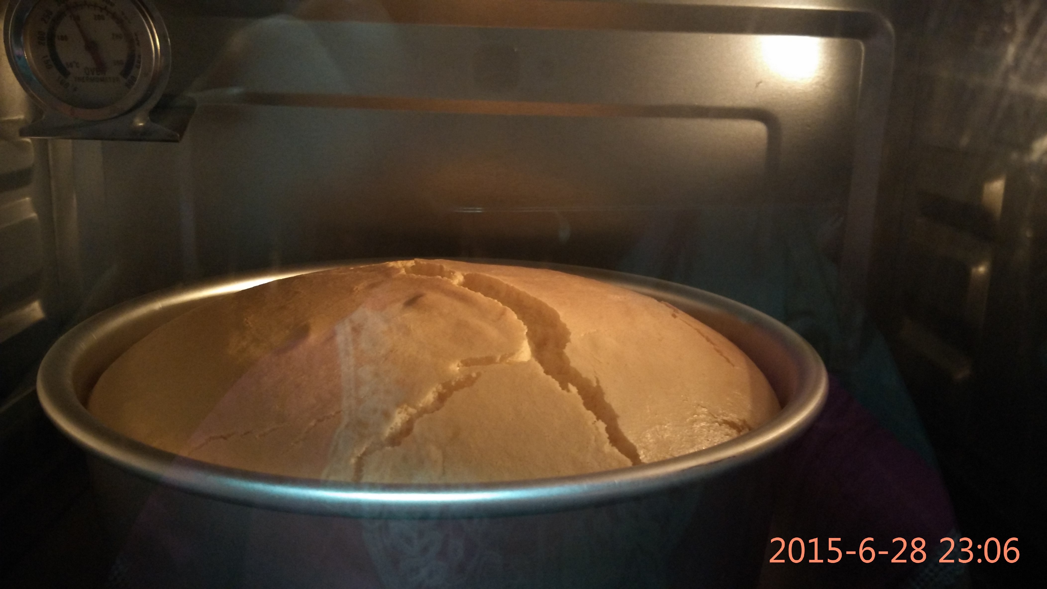 超好记八寸戚风蛋糕（后蛋法）