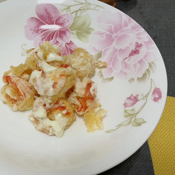 柏悦平替版芥末虾球