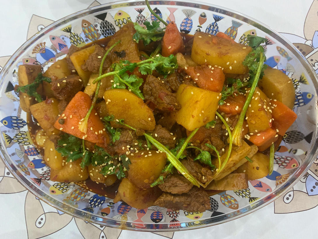 快手硬菜——土豆烧牛肉