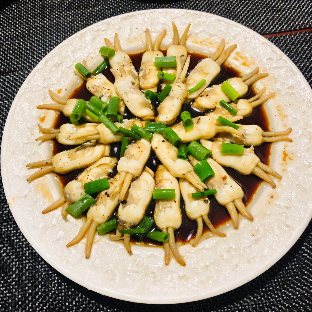 葱油蛏子