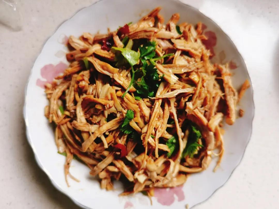 鸡胸肉这样做巨好吃❗️凉拌鸡丝😋低脂高蛋白