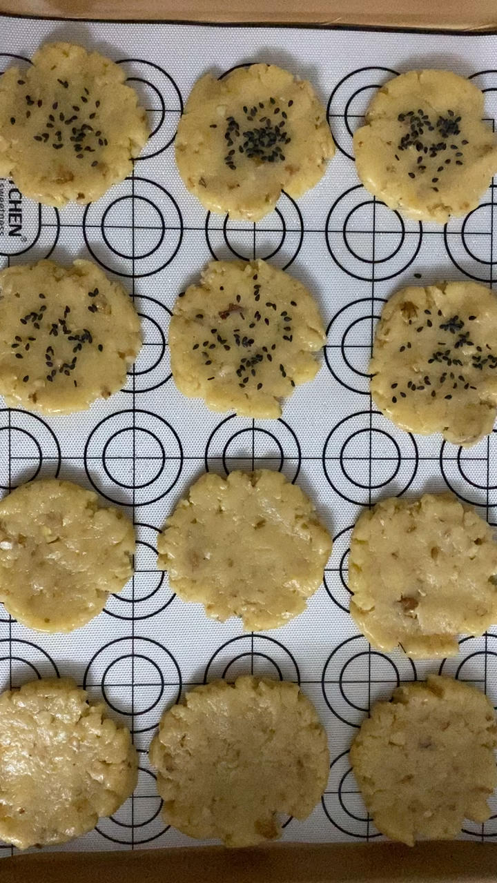 看得到核桃仁的核桃酥 香酥可口真材实料超满足