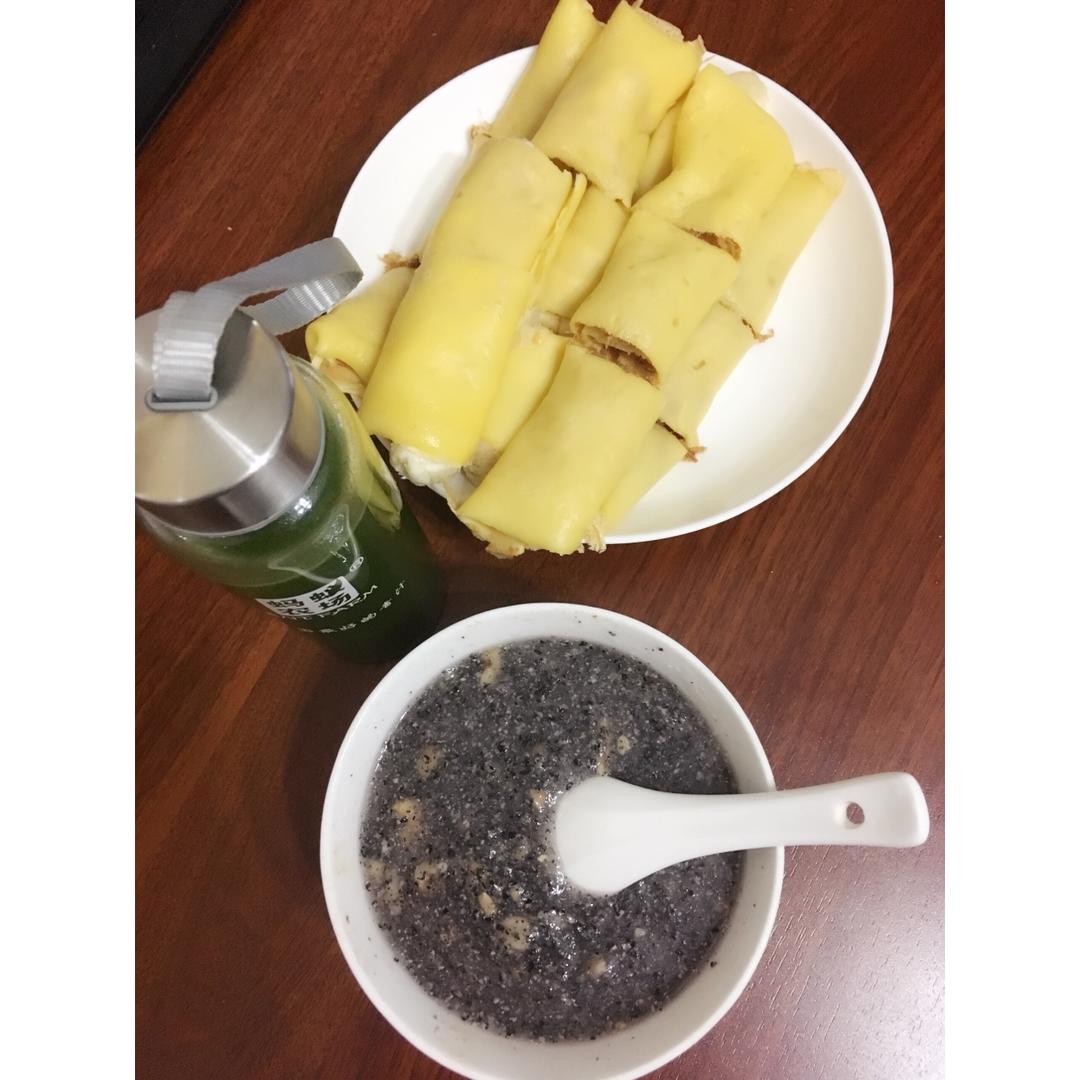 黄金沙拉肉松卷