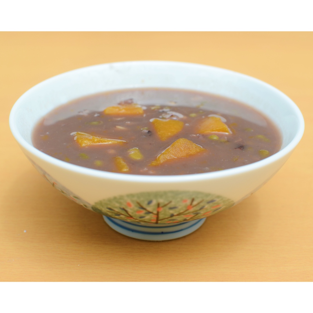 南瓜绿豆粥
