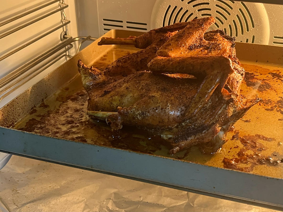 椒盐脆皮烤鸡（北鼎食谱）