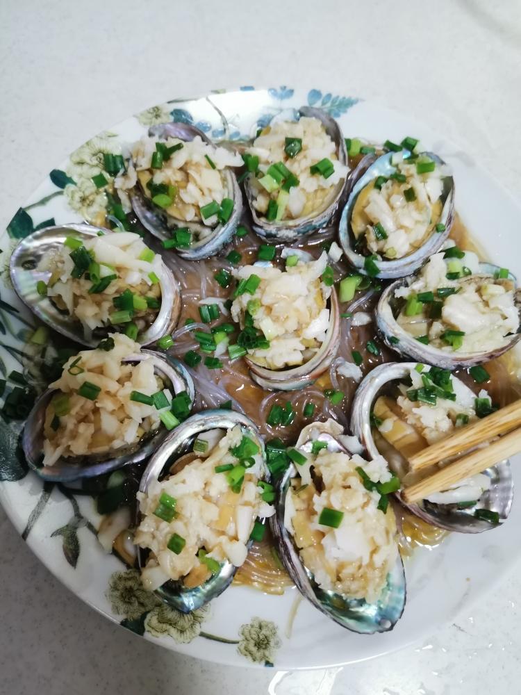 快手系列之清蒸鲍鱼粉丝