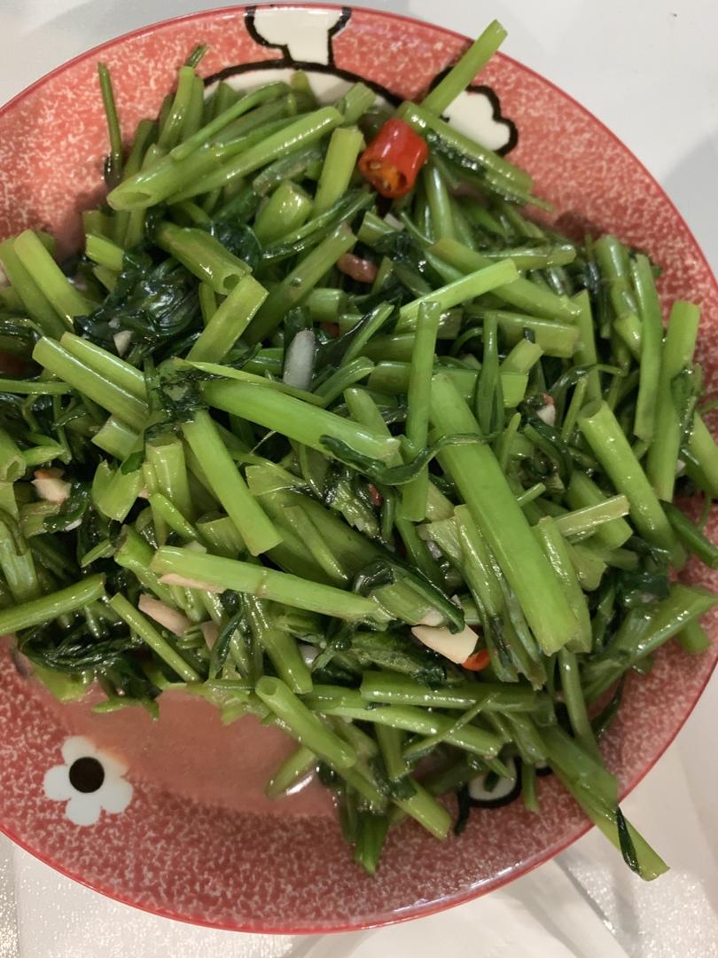 【粤式小炒】南乳空心菜