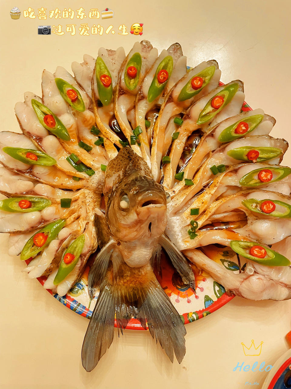 孔雀开屏鱼🐠〔年夜饭必备〕