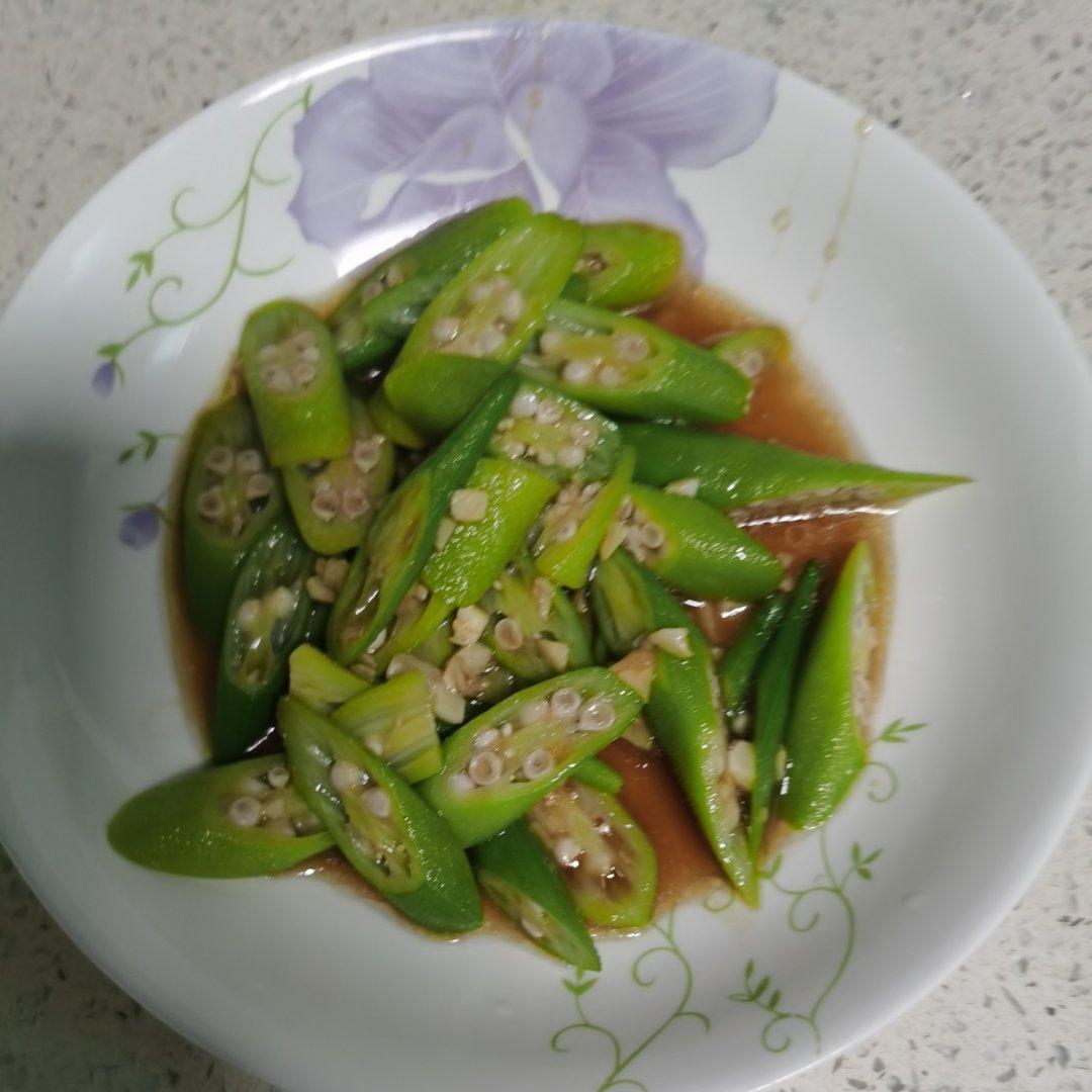 蚝油秋葵