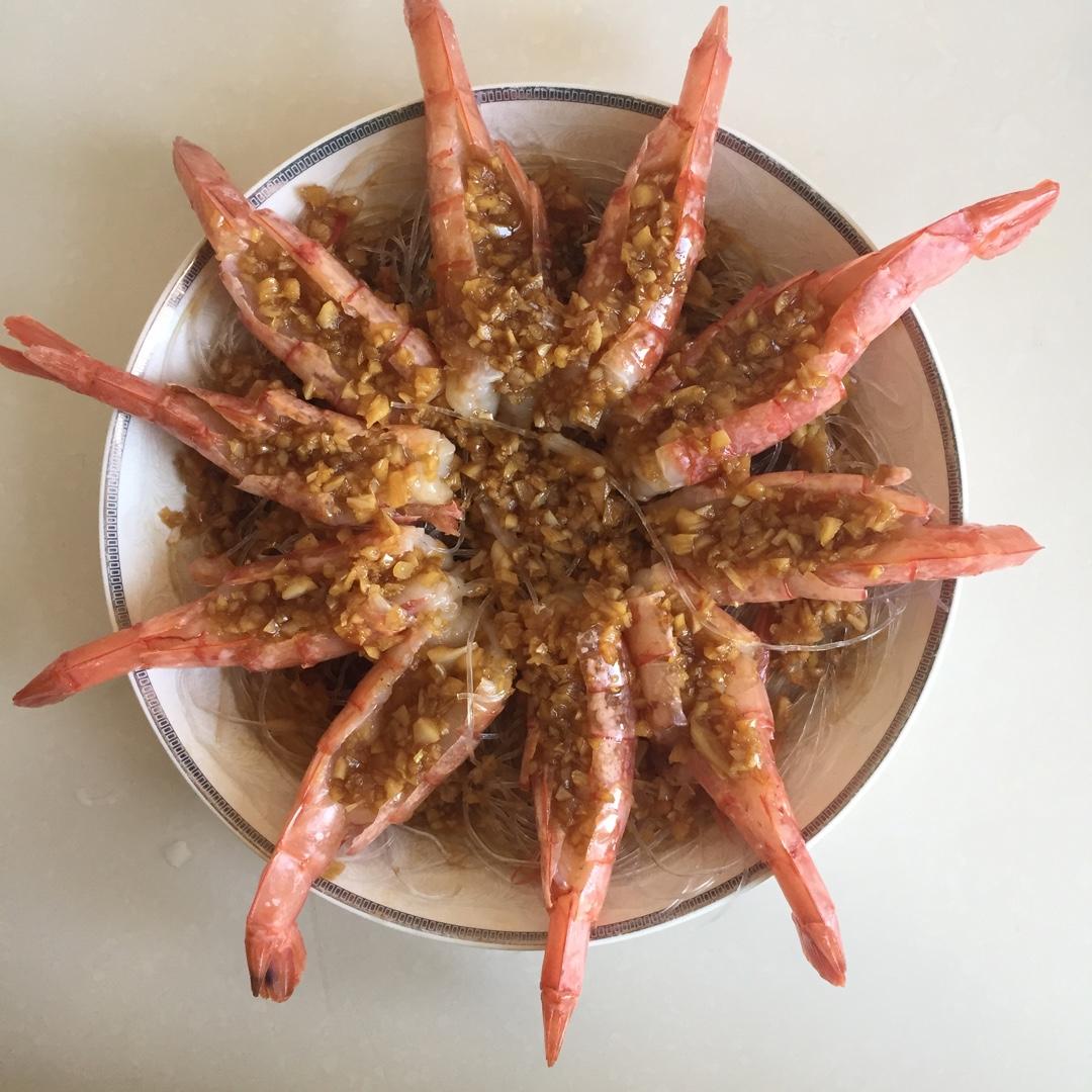 蒜蓉粉丝蒸虾