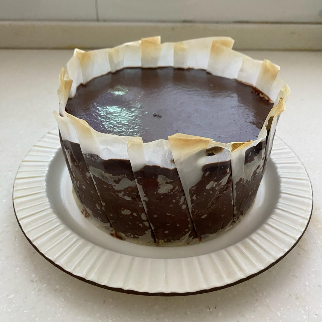 黑巧巴斯克芝士蛋糕/馥郁香浓/暖冬必备