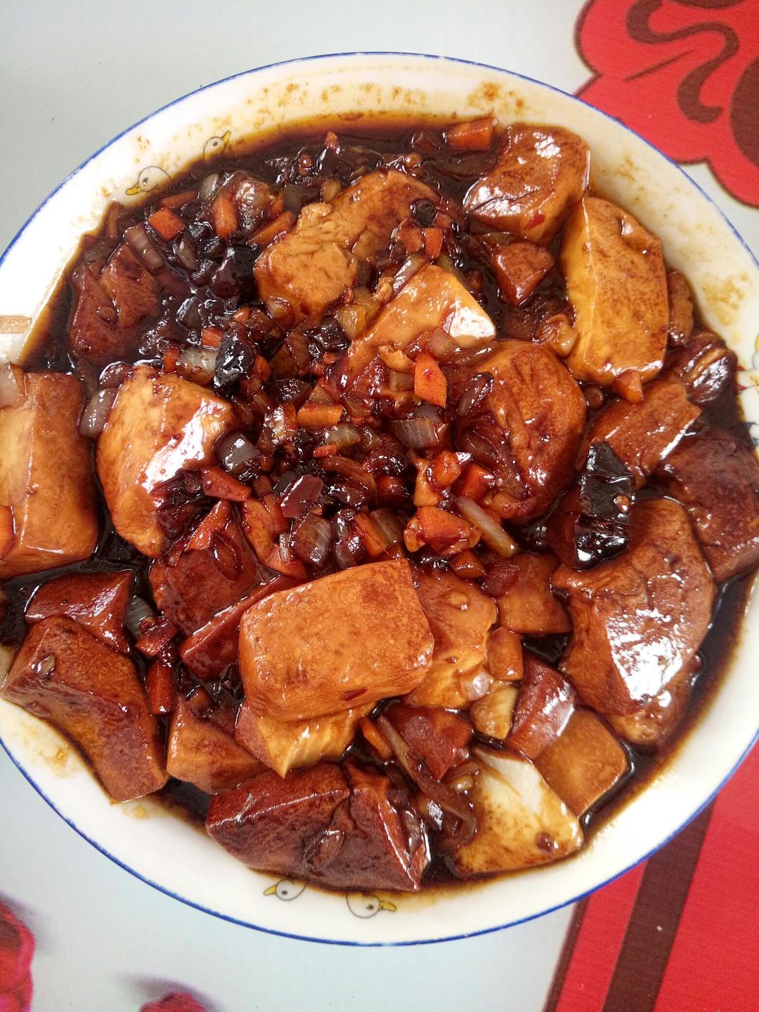 红烧豆腐