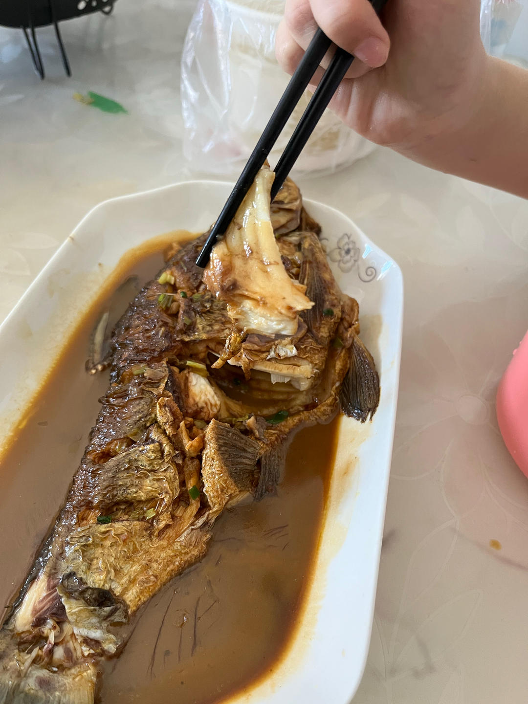 红烧鳊鱼
