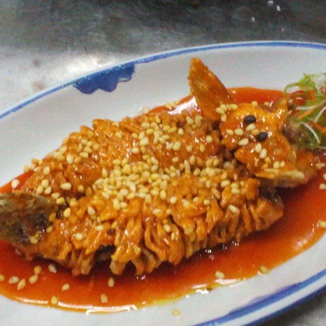 松鼠鲤鱼的做法