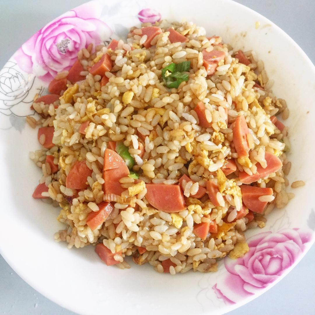 酱油素炒饭