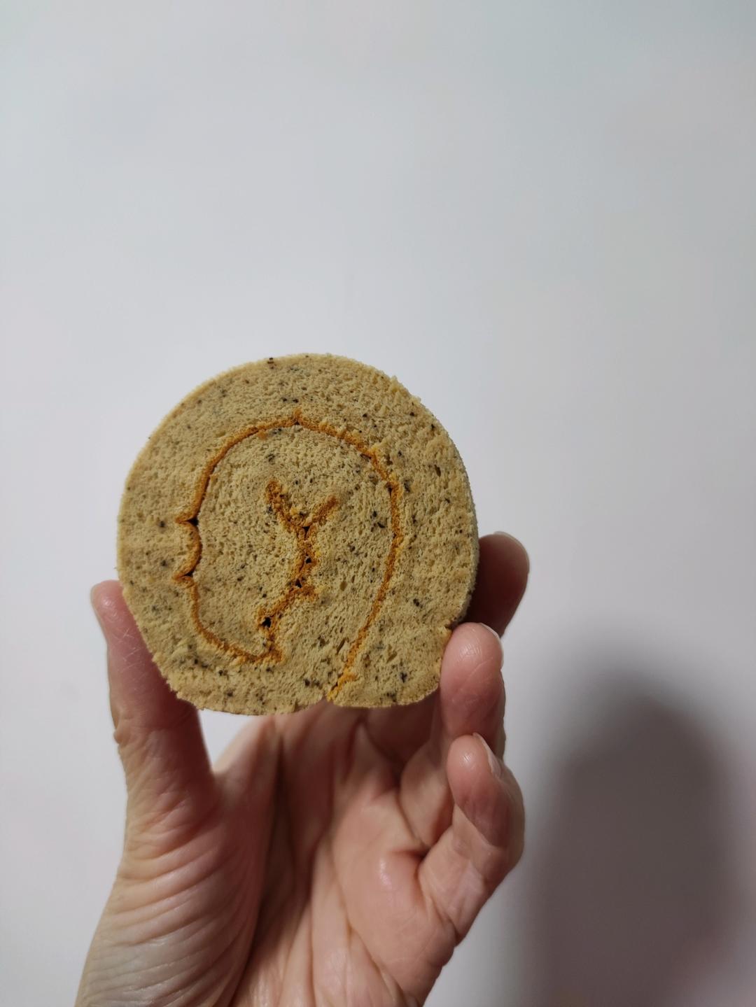 吃一次爱上 #伯爵红茶奥利奥蛋糕卷