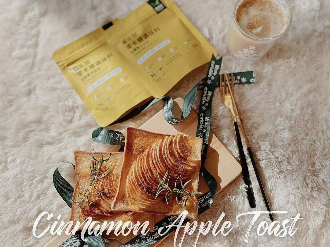 肉桂苹果吐司的做法