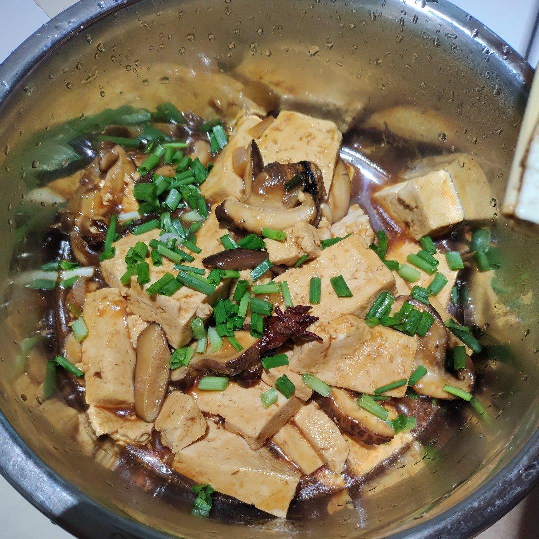 香菇烧豆腐「素」