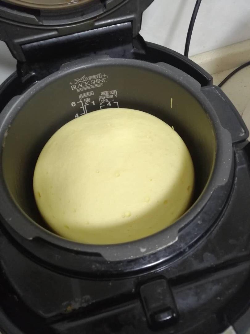 电饭锅蒸蛋糕（烫面法 ）