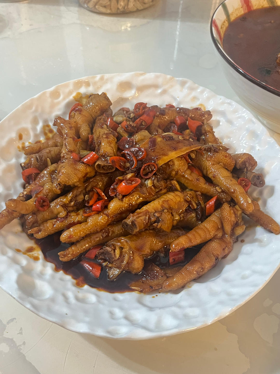 入口即化的韩式辣鸡爪#太阳谷菜谱#