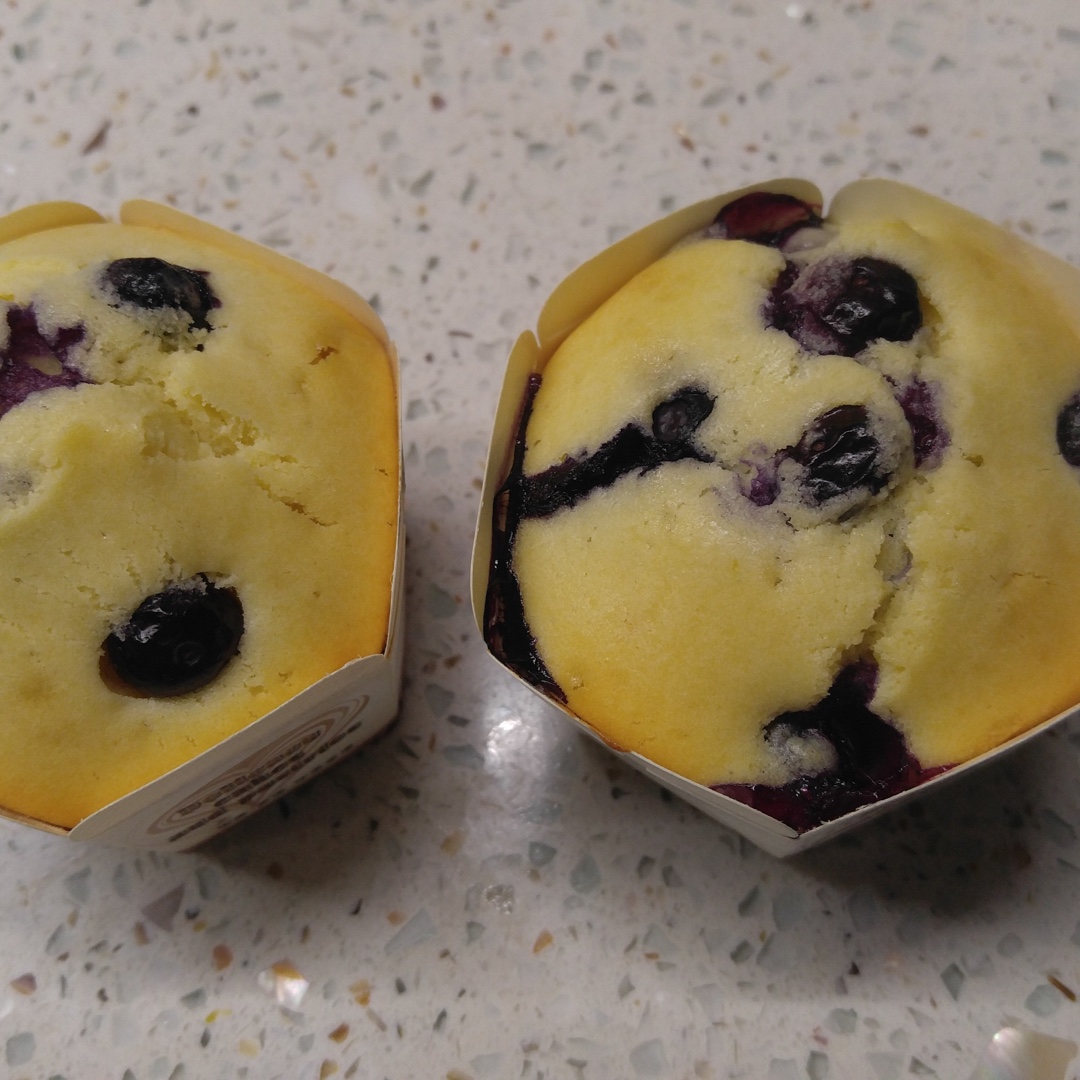 超好吃的蓝莓麦芬