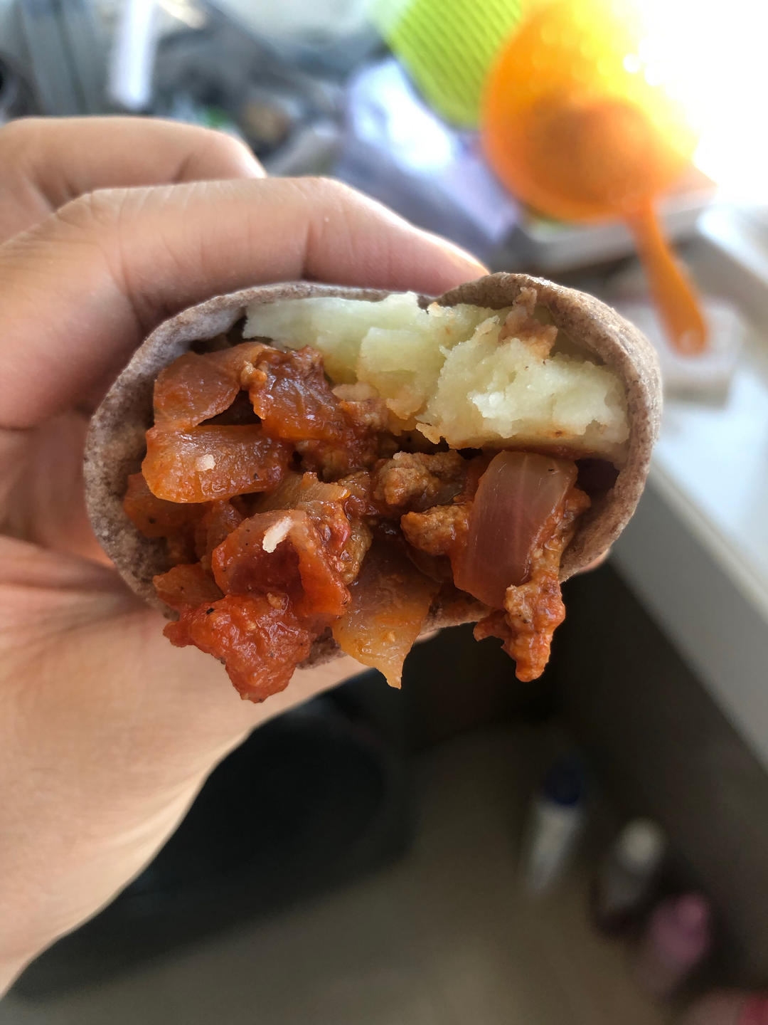 肉酱土豆泥芝士卷饼🌮做法简单味道绝绝子
