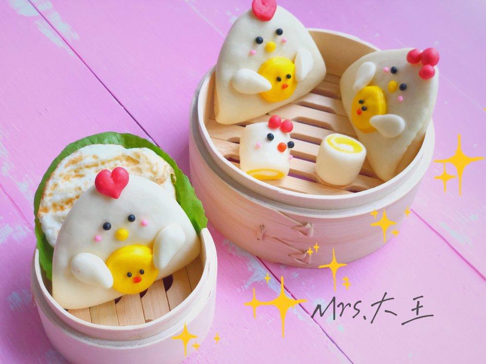 造型馒头‖子母鸡荷叶饼♥刈包