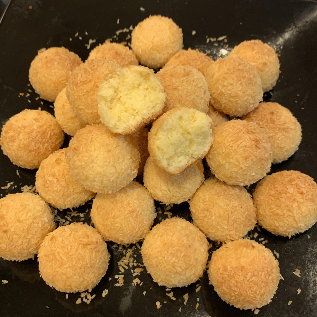 烘焙入门必备食谱‼️零难度超酥脆黄金椰蓉球