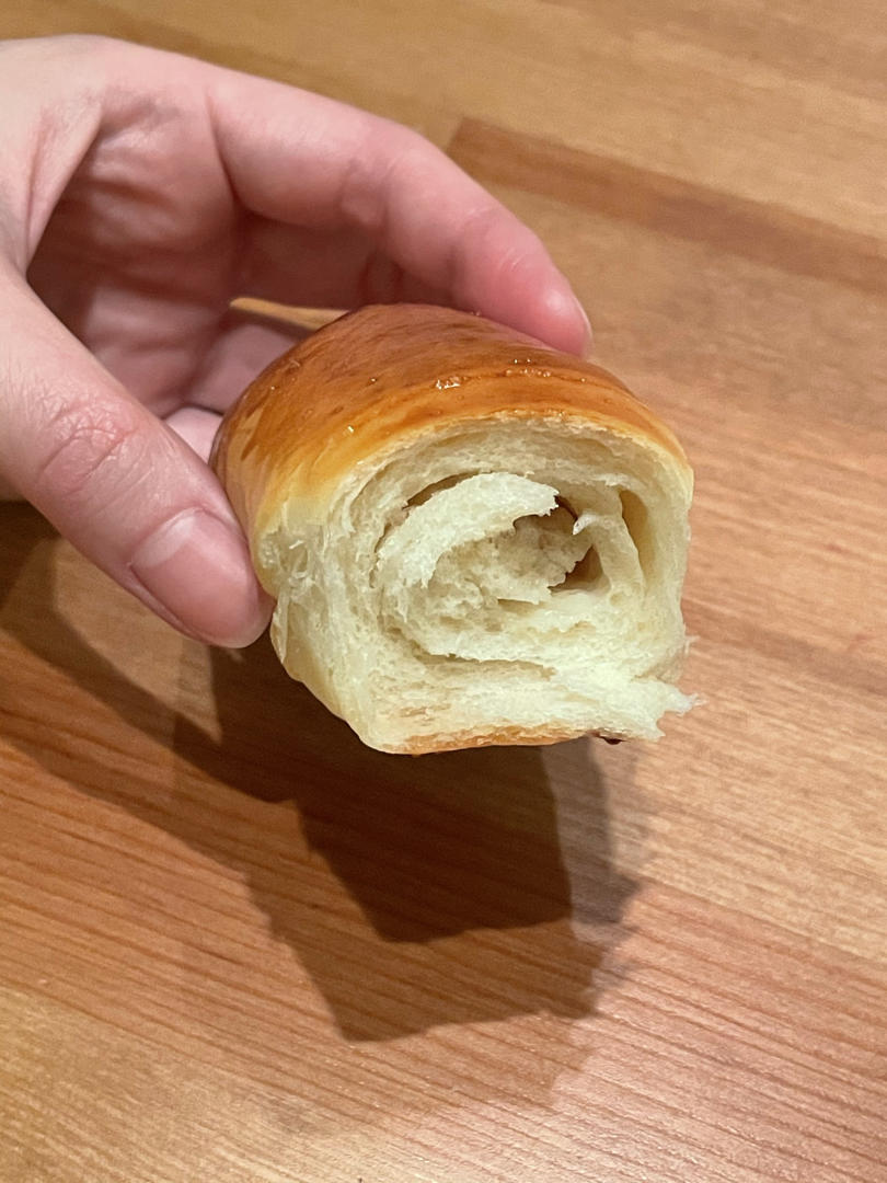 日式海盐可颂（咸可颂）-无需开酥，零失误的网红面包