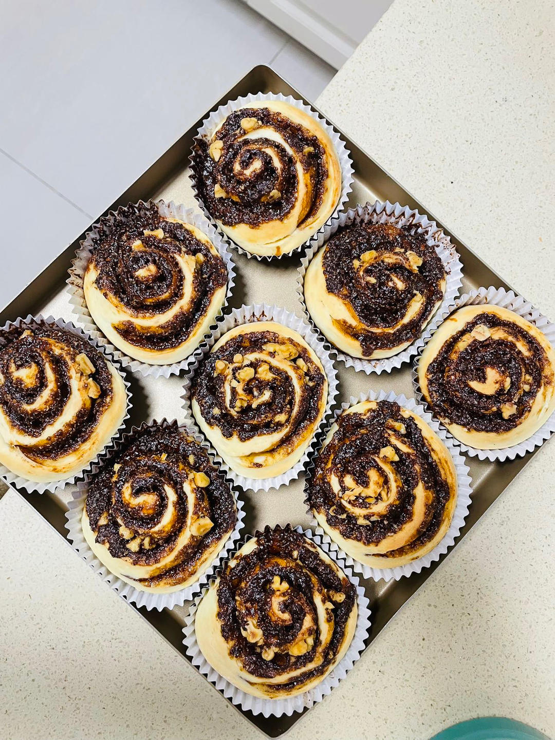 学会这个肉桂卷，来场北欧下午茶