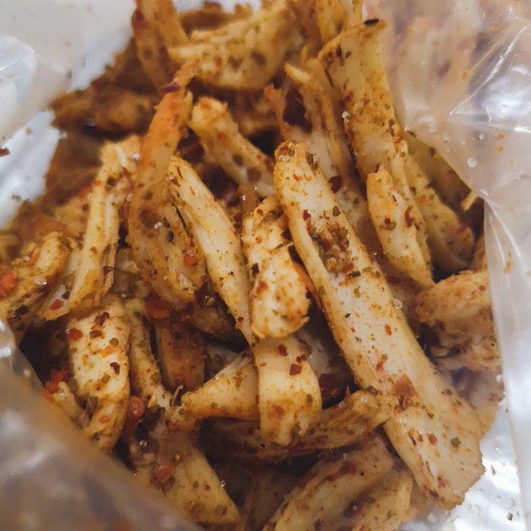 烤鸡丝——看球下酒万能小吃