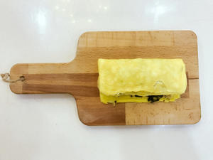 宝宝辅食：海苔肉松厚蛋烧-12M+的做法 步骤9