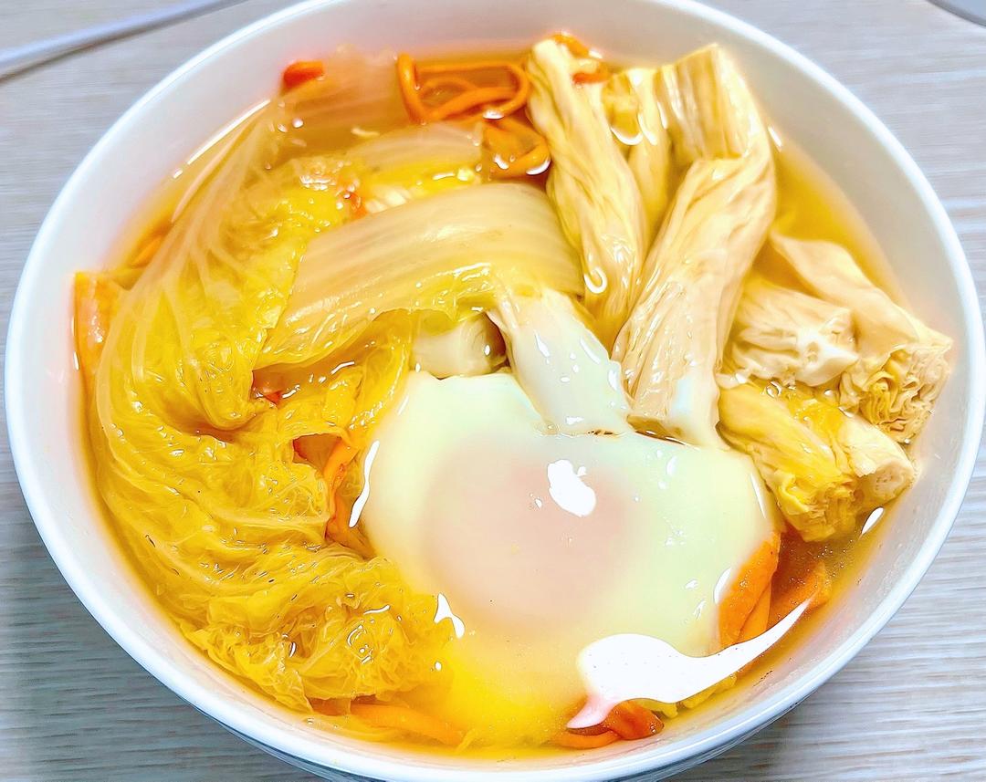 下班不开火 电饭煲30分钟【一颗金汤白菜】的做法