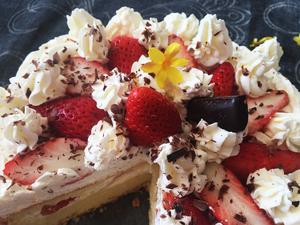 生日蛋糕裱花的做法 步骤7