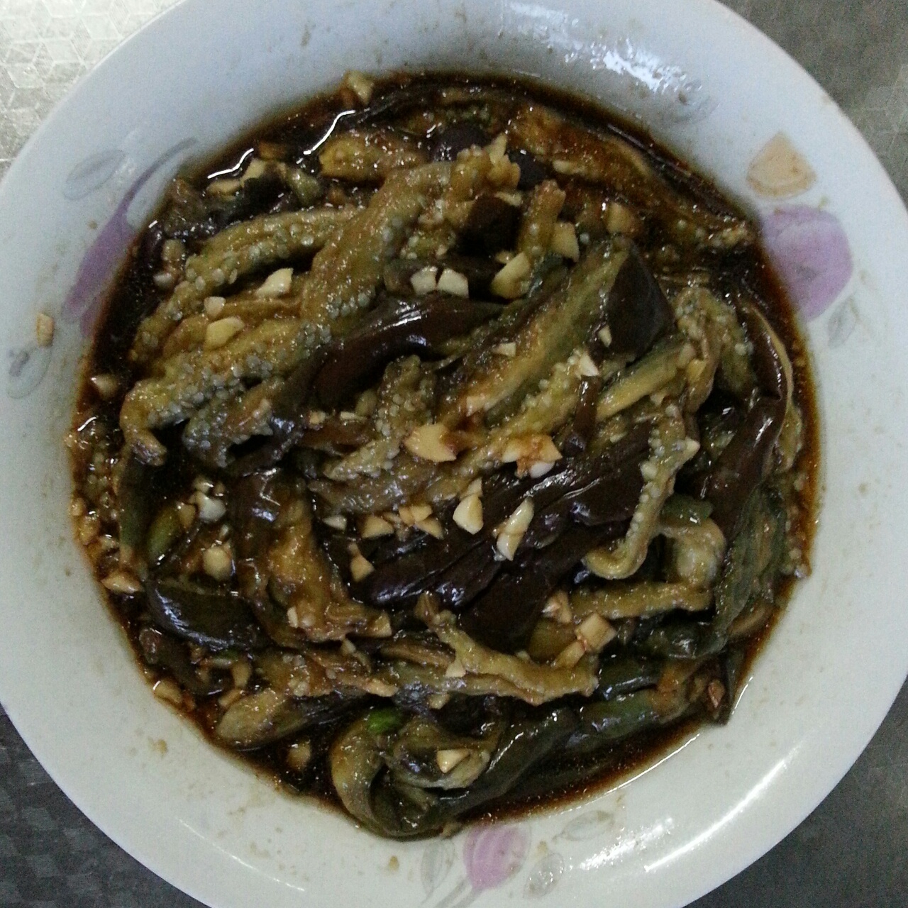 凉拌茄子