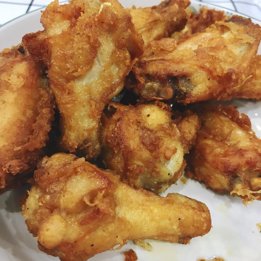 香脆辣味炸鸡翅