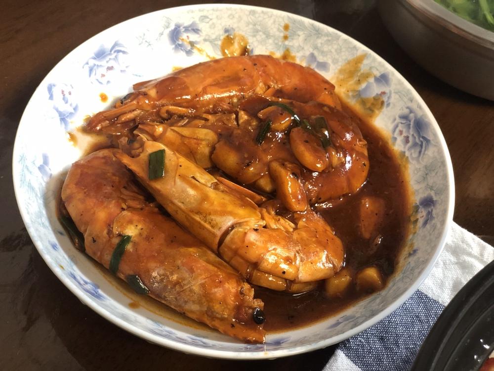 油焖大虾