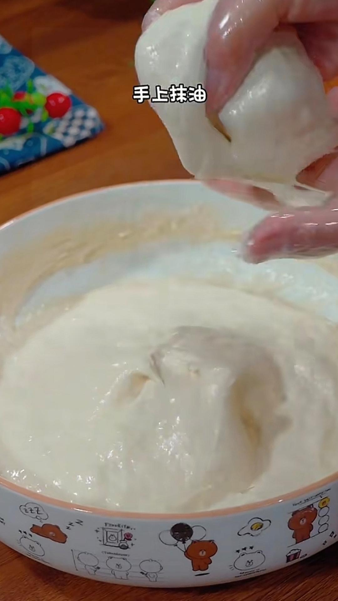 纯奶手撕吐司的做法 步骤1