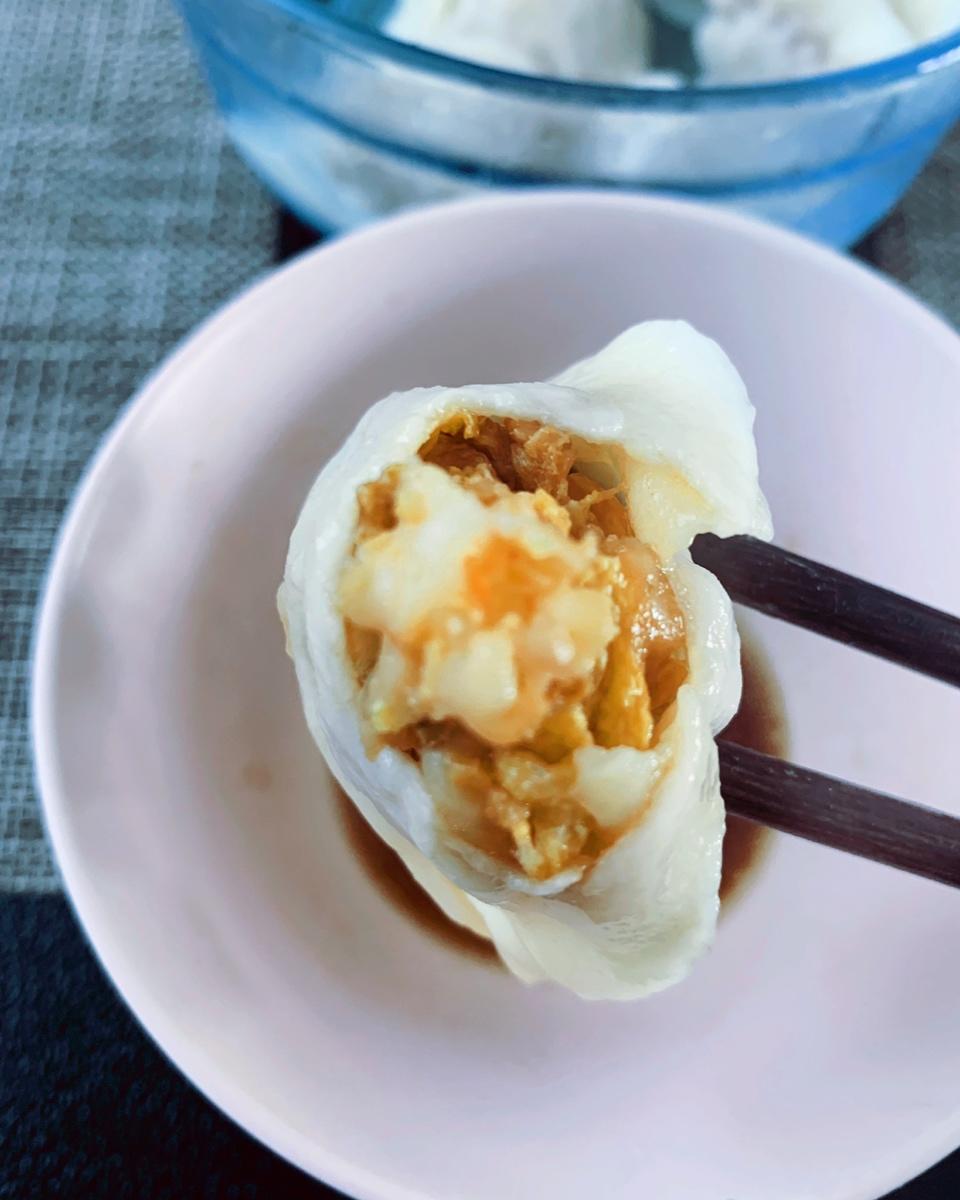 黄瓜虾仁饺子
