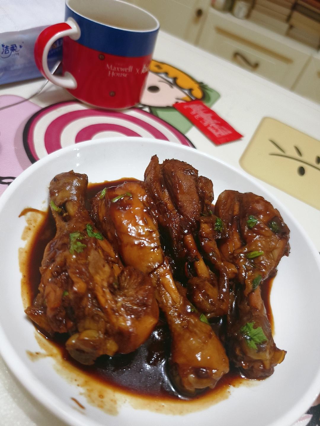 小朋友超爱的红烧鸡腿