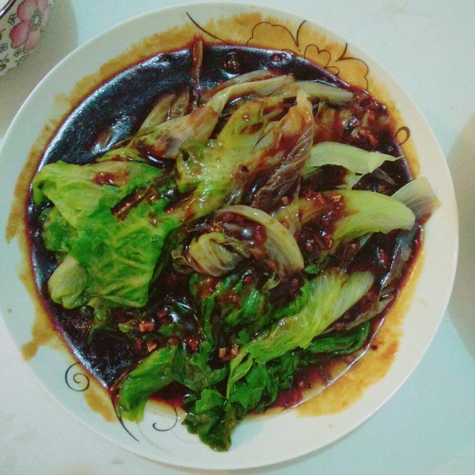 家常菜 蚝油生菜