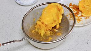 香橙卡仕达酱，可做奶盖、冰面包、泡芙馅儿的做法 步骤3