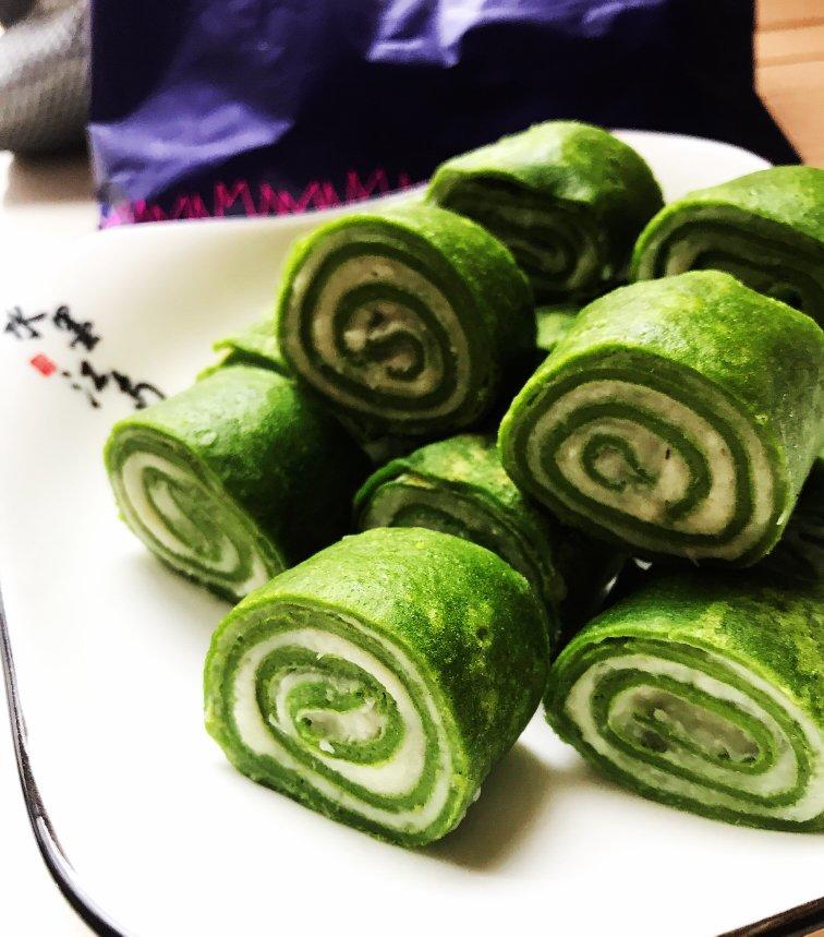 翡翠山药卷—健脾养胃的宝宝辅食